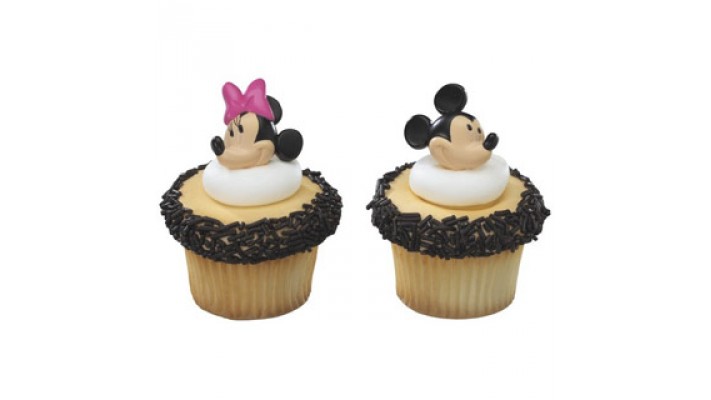 Bague Mickey et Minnie